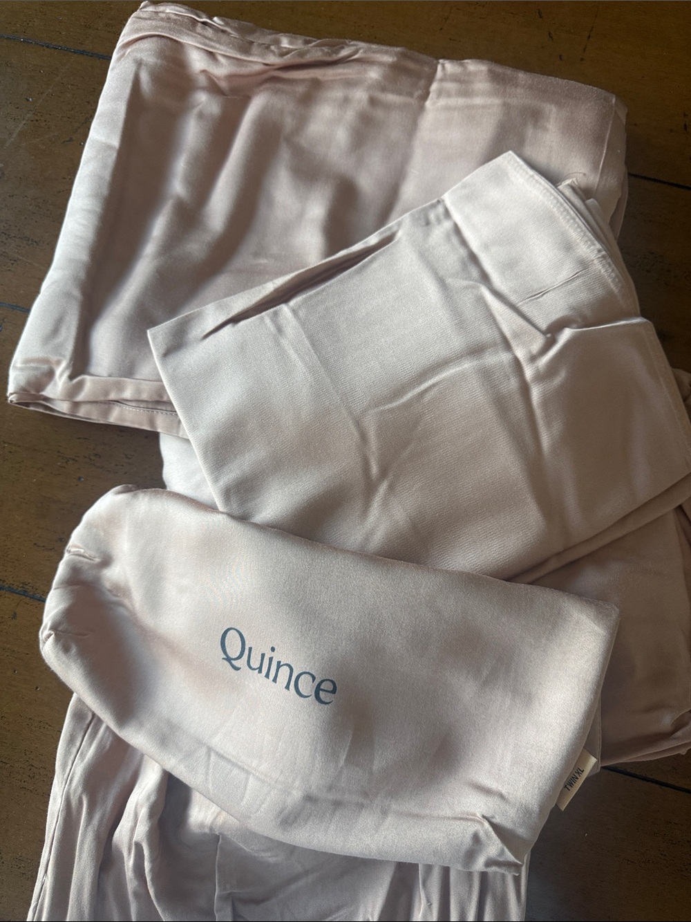 Quince Bamboo Sheet Set Twin XL – Clay/Sedona? 100% Organic Bamboo NWOT